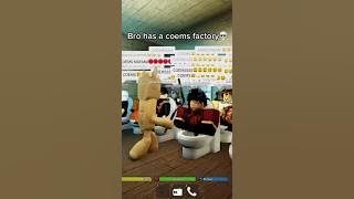 COEMS FACTORY 🤑🏭 #viral #roblox #dahood #funny #coems