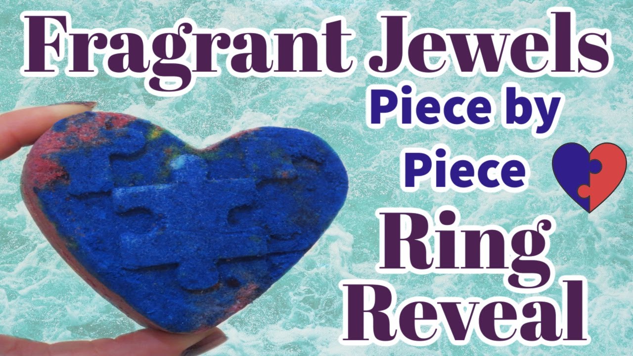 Fragrant Jewels Ring Reveal Piece By Piece Autism Bath Bomb Demo