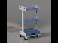 Life Dental Trolley Economy Double Pillar(Lite) - 2