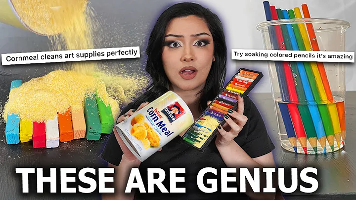 I Tested My Subscriber's BEST Art Hacks (y'all did...