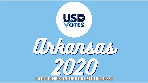 USD Votes - Voting in Arkansas 2020