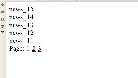 PHP Как сделать постраничную навигацию - видеоурок