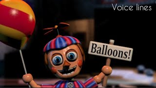 Balloon boy all voice lines