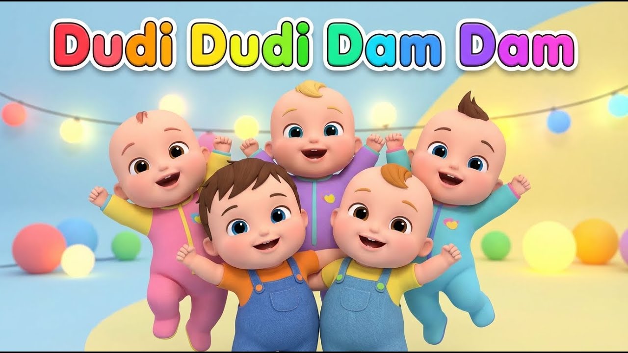 Dudi Dudi Dam Dam 👶🎶 | Cute Baby Dance Song for Kids & Toddlers