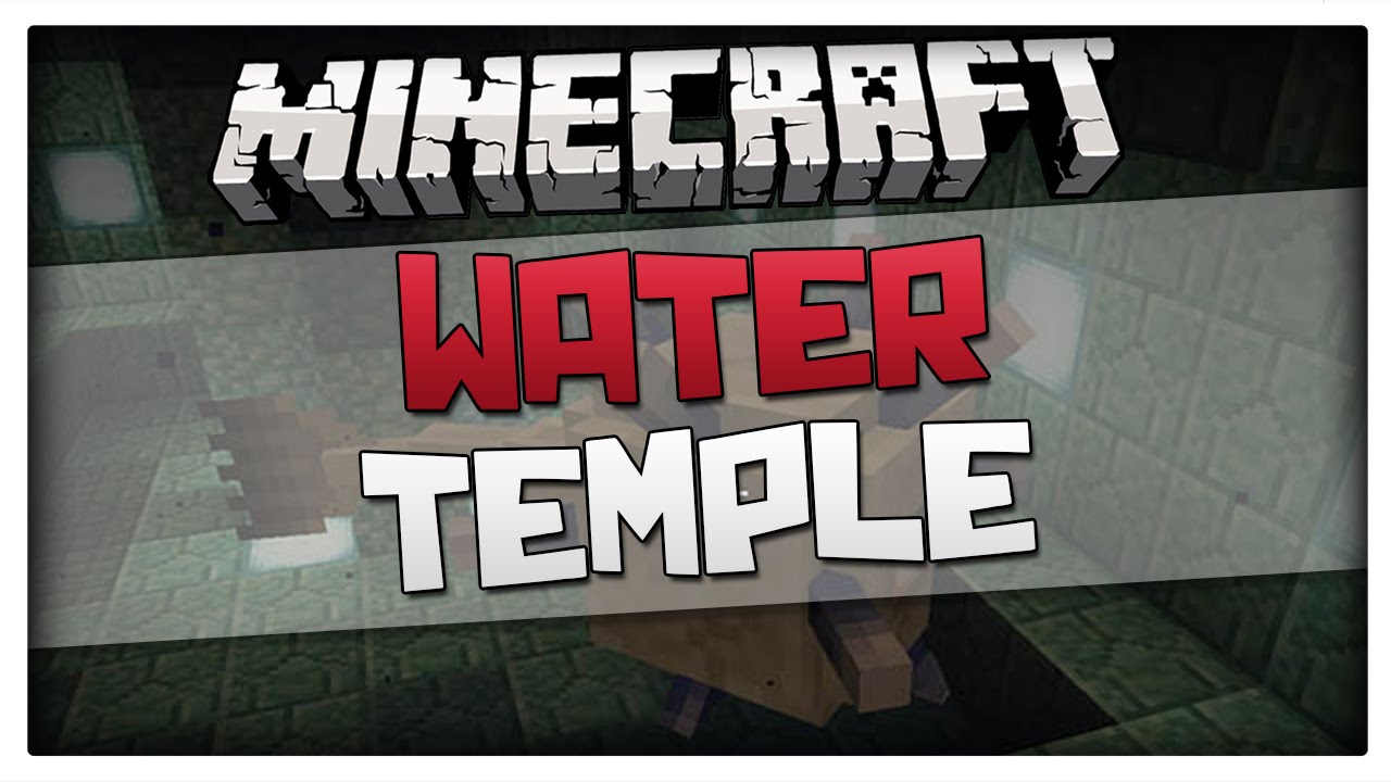 Minecraft Seeds - WATER TEMPLE AT SPAWN SEED! Ocean Monument - 1.8.7 / 1.8