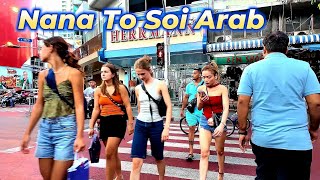 Soi Nana To Little Arab Town Walk Bangkok Thailand