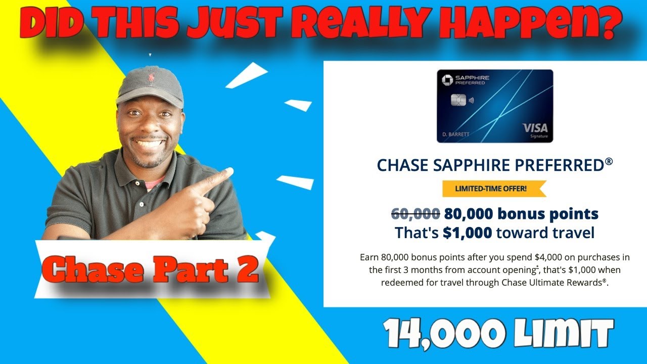 How I Was Approved For The Chase Sapphire Preferred Credit Card #