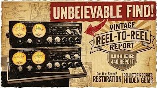 Tech &amp; Nostalgia World of Unique Vintage 😱 Old is Gold: Testing 1980s Pure Analog Sound #vintage 