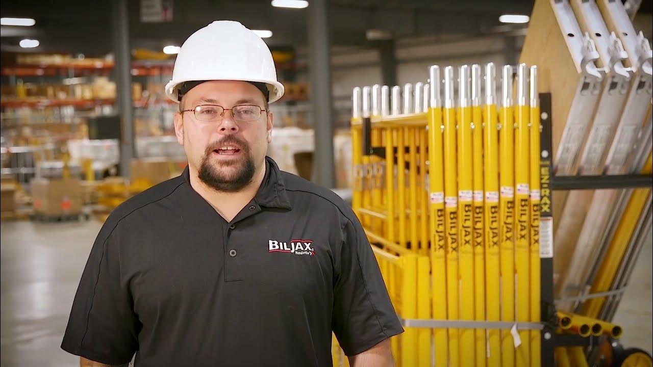 How To Assemble the BilJax Rolling Scaffolding Tower YouTube