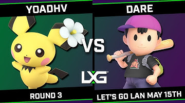 YoAdhv (Bowser/Pichu) vs Dare (Ness/Pyra) - Logitech G Let
