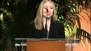 Erasing the Stigma Awards 2010 - part 3 - Leadership Award to Alison Malmon