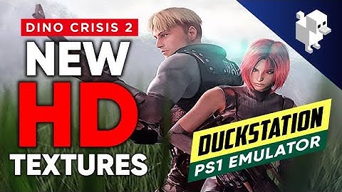 Dino Crisis 2 | New HD Textures | DuckStation PsOne Emulator | PC Gameplay