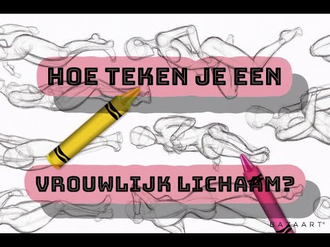 Hoe teken je een vrouwlijk lichaam |step art|