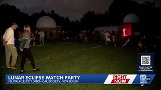 Lunar eclipse watch party held at Milwaukee Astronomical Society