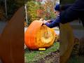 Por qué el ganador tiene que cortar una calabaza gigante? 😳