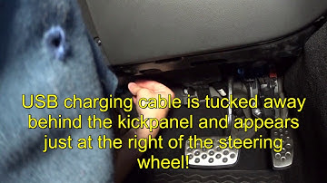 SAAB New Generation 9-5 Phone Holder and charger - DIY