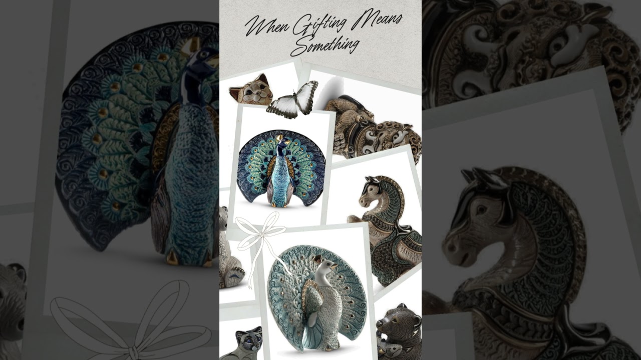 Luxury Ceramic Figurines | Luxury Handmade | Fine Ceramic Art | Home Decor | Animal Art