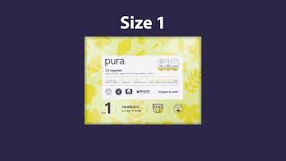 Eco-friendly Pura Newborn Baby Nappies Size 1 (2-5 kg / 4-11 lbs) screenshot 5