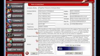 Desk Quote Business Database Software