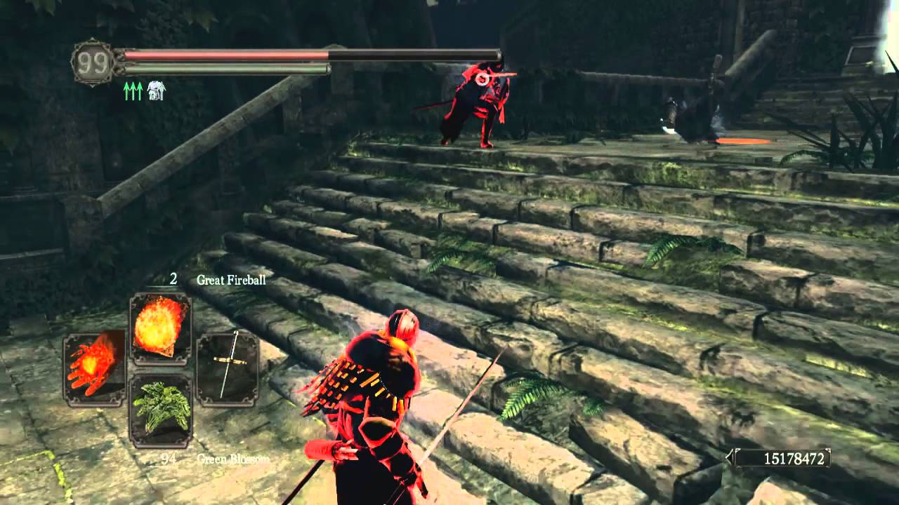 Dark Souls 2 - Manikin Mask-skin + HUD-mods by Cerberus071984 on