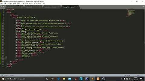 TUTORIAL WEBSITE SEDERHANA DENGAN MENGGUNAKAN HTML, CSS DAN PHP
