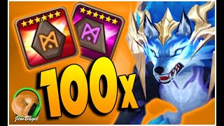 100 DETERMINATION RUNE CRAFTS -for- DAMAGE TRICARU (Summoners War) screenshot 4