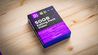 50GB Video Editing Pack | AIO 10,000 Items | FREE For My Subscriber 😊