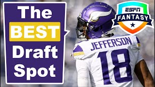 The BEST Draft Spot | 2025 Fantasy Football