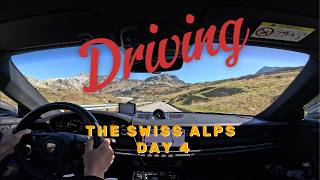 Day 4 Switzerland Alps Road Trip | Splugen and St. Bernardino passes #performancecars