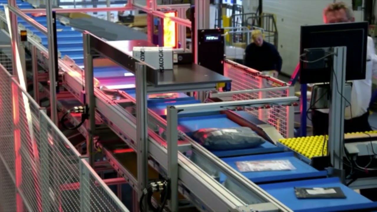 BOWE INTRALOGISTICS installation at Jersey Post