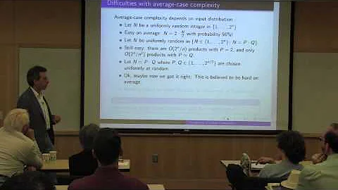 04 Daniele Micciancio on Foundations of Lattice Based Crypto