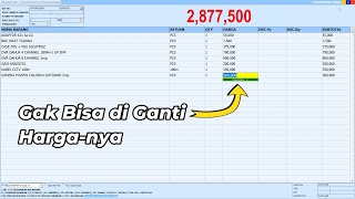 CARA MUDAH MENGGANTI HARGA JUAL PADA SAAT MELAKUKAN TRANSAKSI - TUTORIAL SID RETAIL PRO screenshot 4