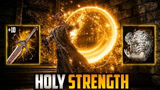 The Ultimate Holy Strength Build | Crucible Knight Build | Early to End Game Build