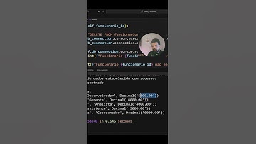 🐍Como Atualizar Dados no Banco de Dados com Python – Aula Completa no Canal  #shotrs  #python  #sql