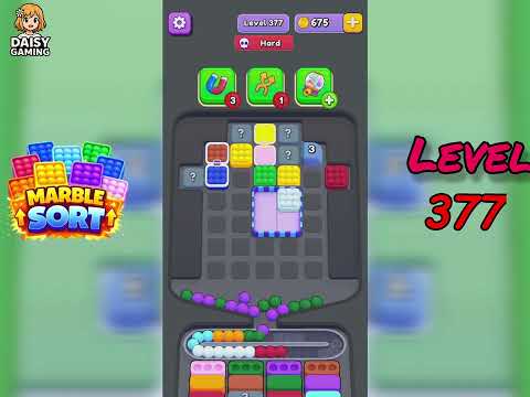 Marble Sort Level 377 Walkthrough