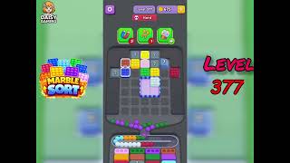 Marble Sort Level 377 Walkthrough
