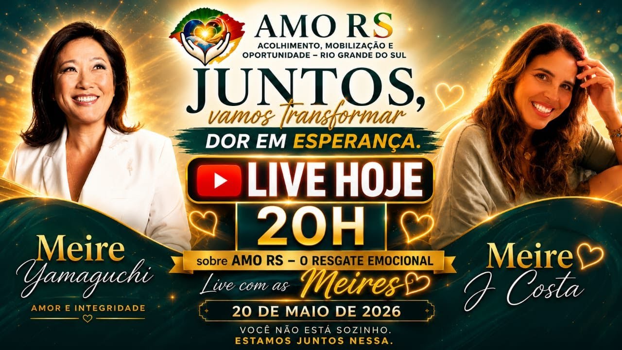 AMO RS - O Resgate Emocional - Com Meire J. Costa e Meire Yamaguchi