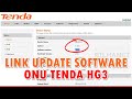Upgrade Firmware ONT Xpon Tenda HG3 Fix Ping, Buffer Video, Pancaran Sinyal WiFi