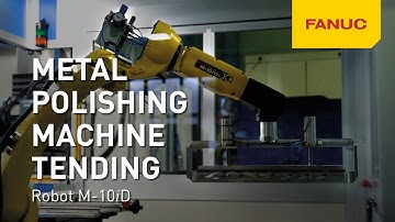 Polishing machine tending | FANUC & COSMAP | GET IT DONE. TOGETHER!