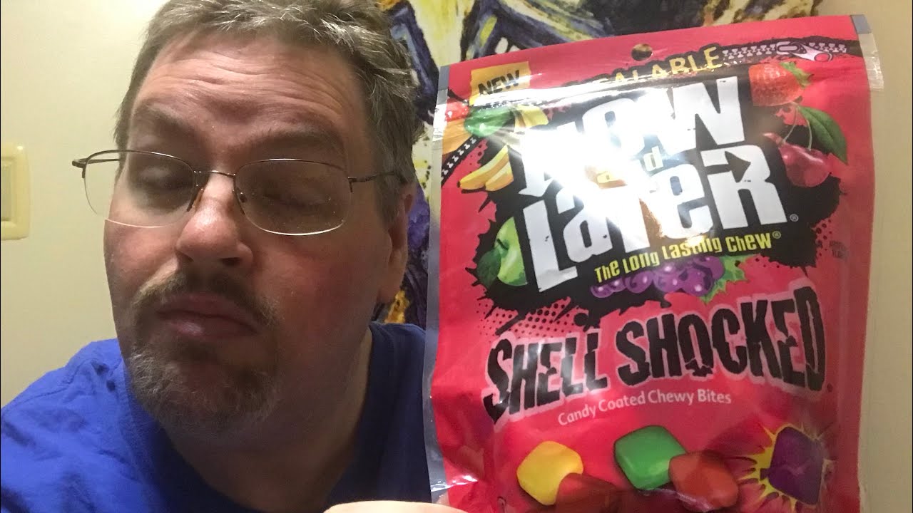 What’s new : Now and later shell shocked chewy candy - YouTube