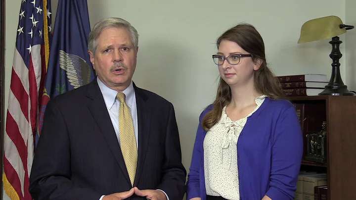 Senator Hoeven and Elizabeth Erickson Congratulate...