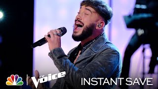 Corey Wards Instant Save Performance Of The Goo Goo Dolls Iris - Voice Live Top 9 Results 2021