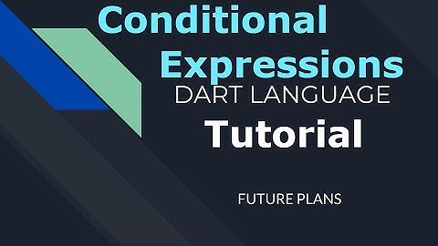 12 Conditional Expressions if else