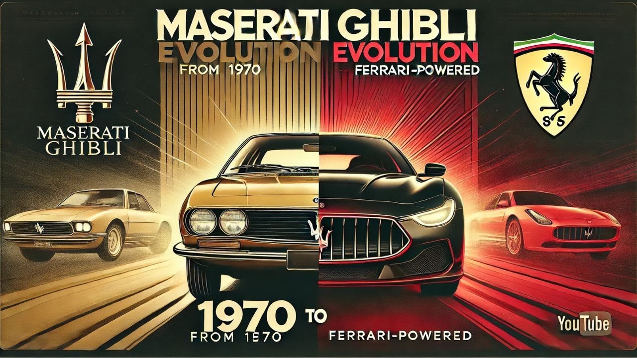 Maserati Ghibli Evolution: From 1970 Icon to Ferrari-Powered Luxury Sedan 