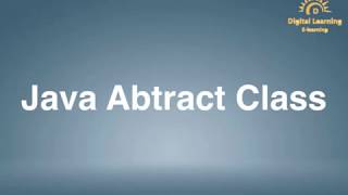 95 Java Abstract Class | Online Training Download app from below link