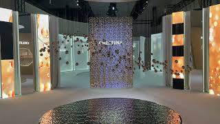CHLITINA Dealer Summit — Kinetic Mirrored Sphere Array over a Water Feature | MLABART