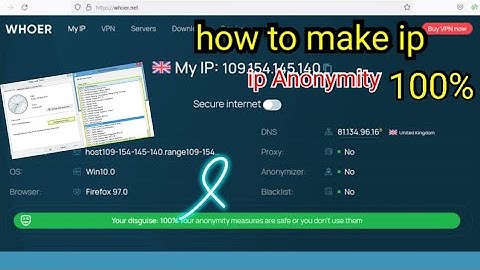 whoer.net 100 complete,how to make your whoer anonymity 100%,how to fix issue on whoer.net