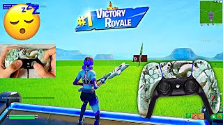 [1 HOUR] ASMR 😴 Relaxing Controller Sounds 💤 Chill Fortnite Zone Wars Gameplay 4K 120fps