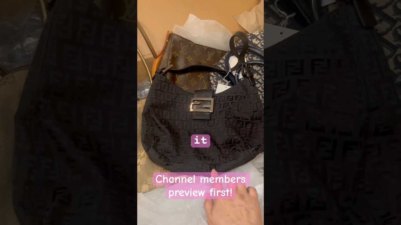 Vintage Luxury Bag Haul from Japan! #luxurybags #vintage #louisvuitton #dior #fendi #gucci