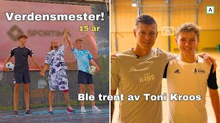 Ble Verdensmester & møtte Toni Kroos 🤩